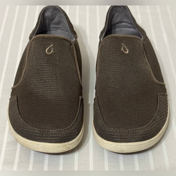 Olukai Nohea Mesh Slip On Shoes Loafers Sneakers Brown Men’s Size 8 - Picture 6 of 15